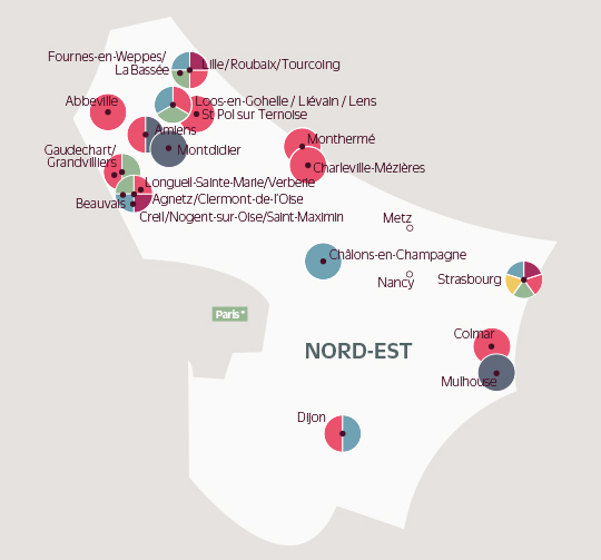 Carte Nord Est Web Apprentis D Auteuil En Alsace